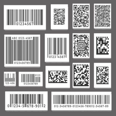 Emo Gallery waterproof self-adhesive barcode label 5.08 cm x 2.54 cm, premium durable material