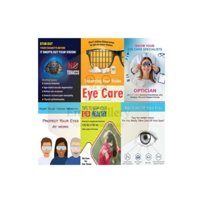 Eye Clinic Posters Set of 6