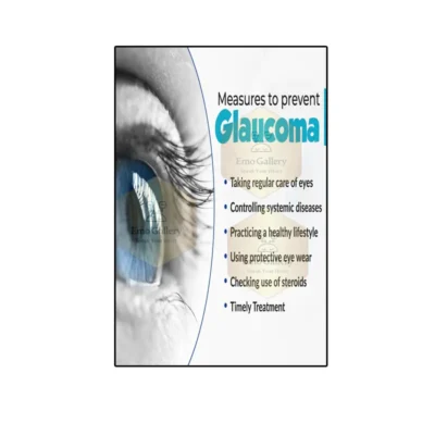 Eye Care Posters for Clinics | Vision Protection & Glaucoma Prevention Poster