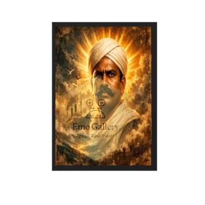 V O Chidambaram Pillai Wall Frame | Inspirational Freedom Fighter Poster
