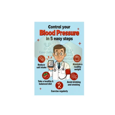 control blood pressure poster