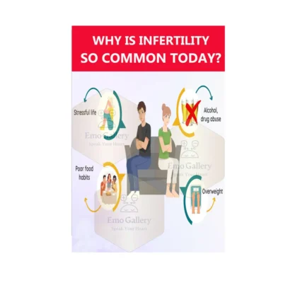Infertility Awareness Poster | Causes of Infertility Medical Poster | Waterproof Poster @ ₹120 | Emo Gallery