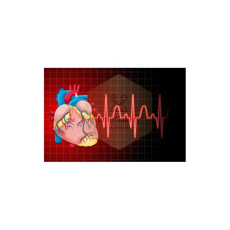 Creative Cardiology Poster for Clinic | Premium Heart Care Wall Decor Cardiology Poster for Clinic Wall Decor | Heart Care Wall Art for Medical Spaces
